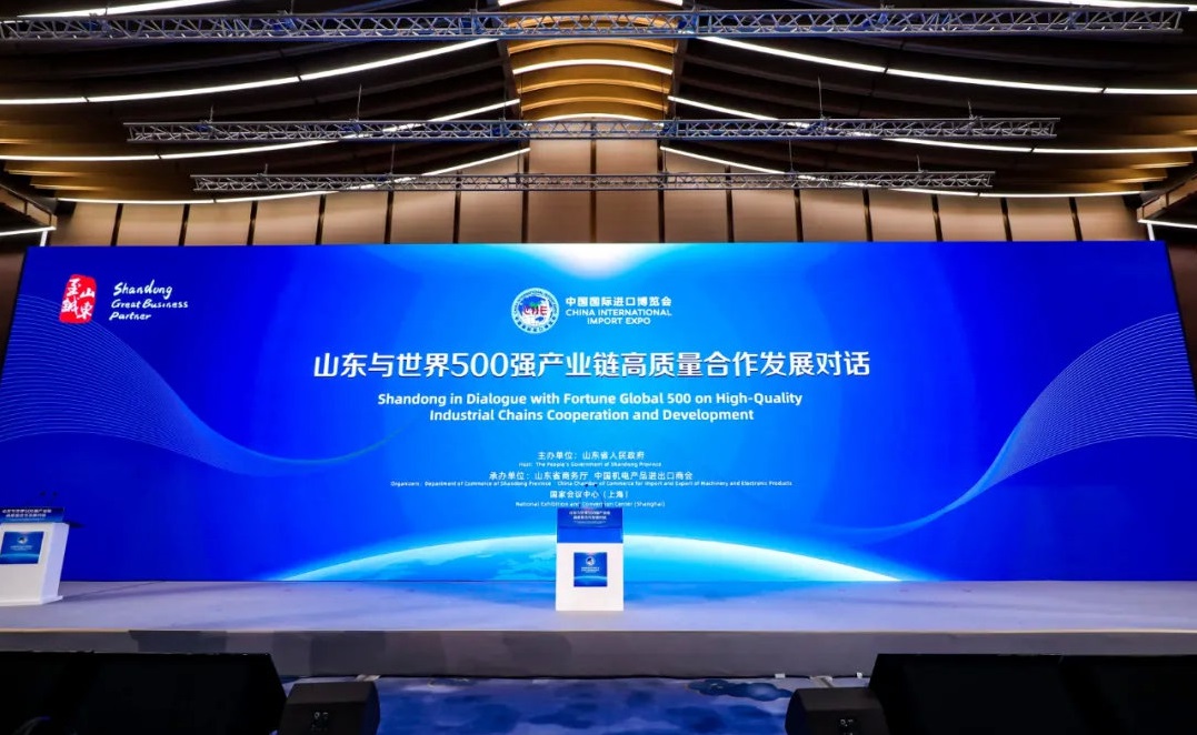 山东美正参加山东省人民政府举办的世界500强企业连线会议代表，受省长李干杰亲自接见